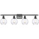 Ballston Small Waverly LED 36 inch Matte Black Bath Vanity Light Wall Light, Ballston