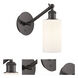 Ballston Clymer 1 Light 5 inch Oil Rubbed Bronze Sconce Wall Light