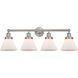 Cone 4 Light 34.75 inch Bathroom Vanity Light