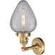 Franklin Restoration Geneseo 1 Light 7 inch Brushed Brass Sconce Wall Light, Franklin Restoration