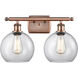 Ballston Athens LED 16 inch Antique Copper Bath Vanity Light Wall Light, Ballston
