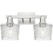 Arcadia Niagara 2 Light 17.5 inch Brushed Satin Nickel Bath Vanity Light Wall Light
