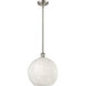 Ballston White Mouchette 1 Light 12.00 inch Pendant