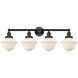 Oxford 4 Light 33.5 inch Oil Rubbed Bronze Bath Vanity Light Wall Light