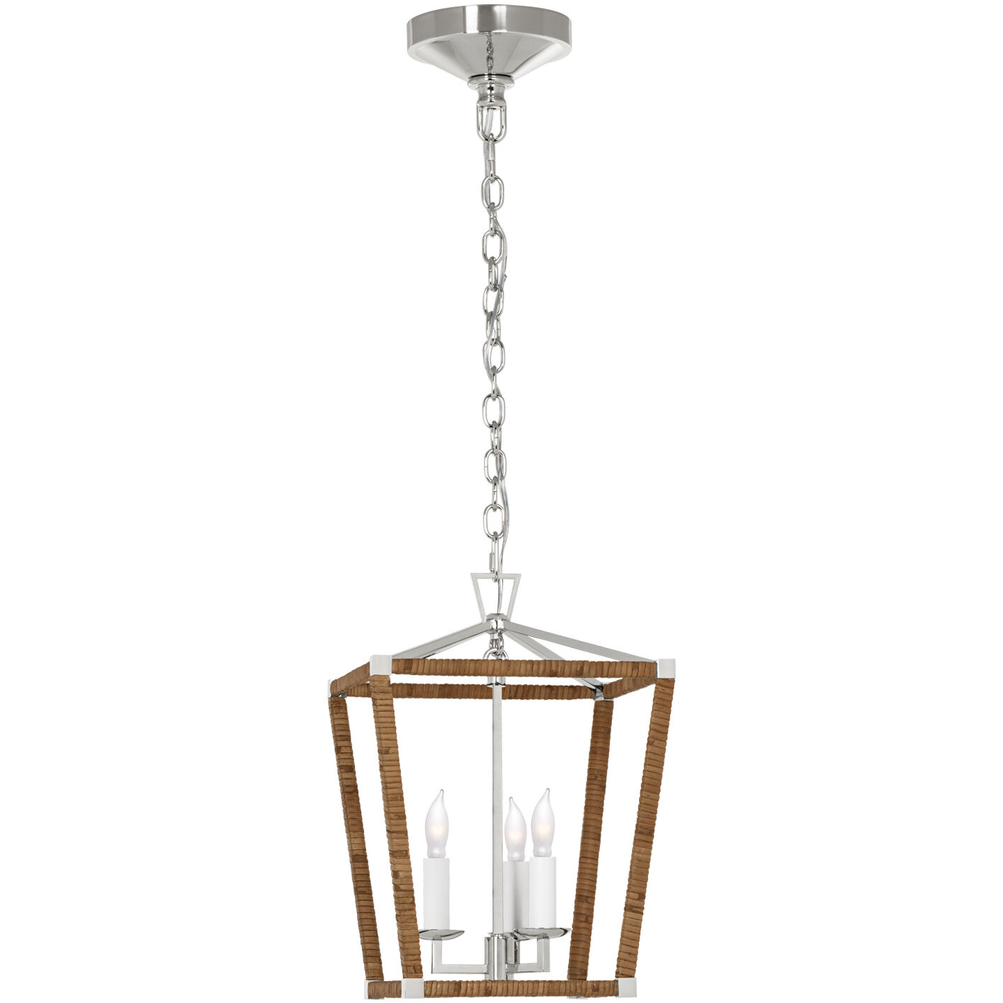 Chapman & Myers Darlana5 3 Light 9.75 inch Pendant