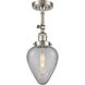 Franklin Restoration Geneseo LED 7 inch Brushed Satin Nickel Sconce Wall Light, Franklin Restoration