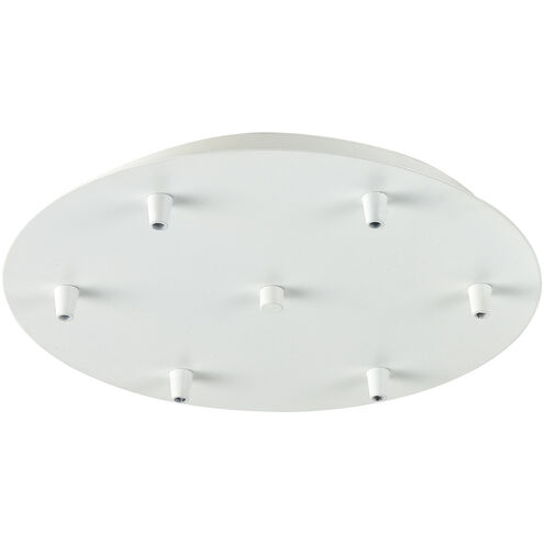 Custom Cord White Multi Port Canopy, Round