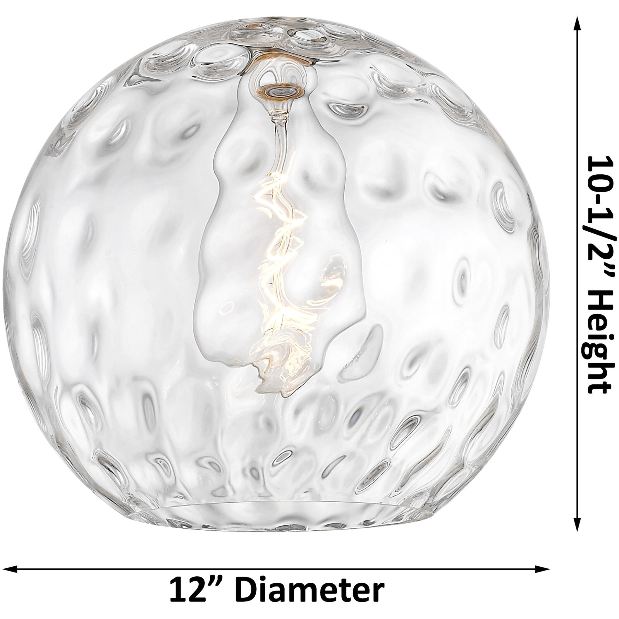 Ballston Athens Water Glass 3 Light 19 inch Antique Brass Multi-Pendant Ceiling Light