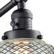 Stanton 30 inch 60.00 watt Matte Black Swing Arm Wall Light, Franklin Restoration