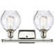 Ballston Small Waverly 2 Light 16 inch Polished Nickel Bath Vanity Light Wall Light, Ballston