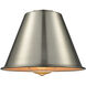 Smithfield Brushed Satin Nickel 7 inch Metal Shade