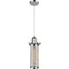 Austere Quincy Hall 1 Light 5 inch Polished Chrome Mini Pendant Ceiling Light in Incandescent, Austere