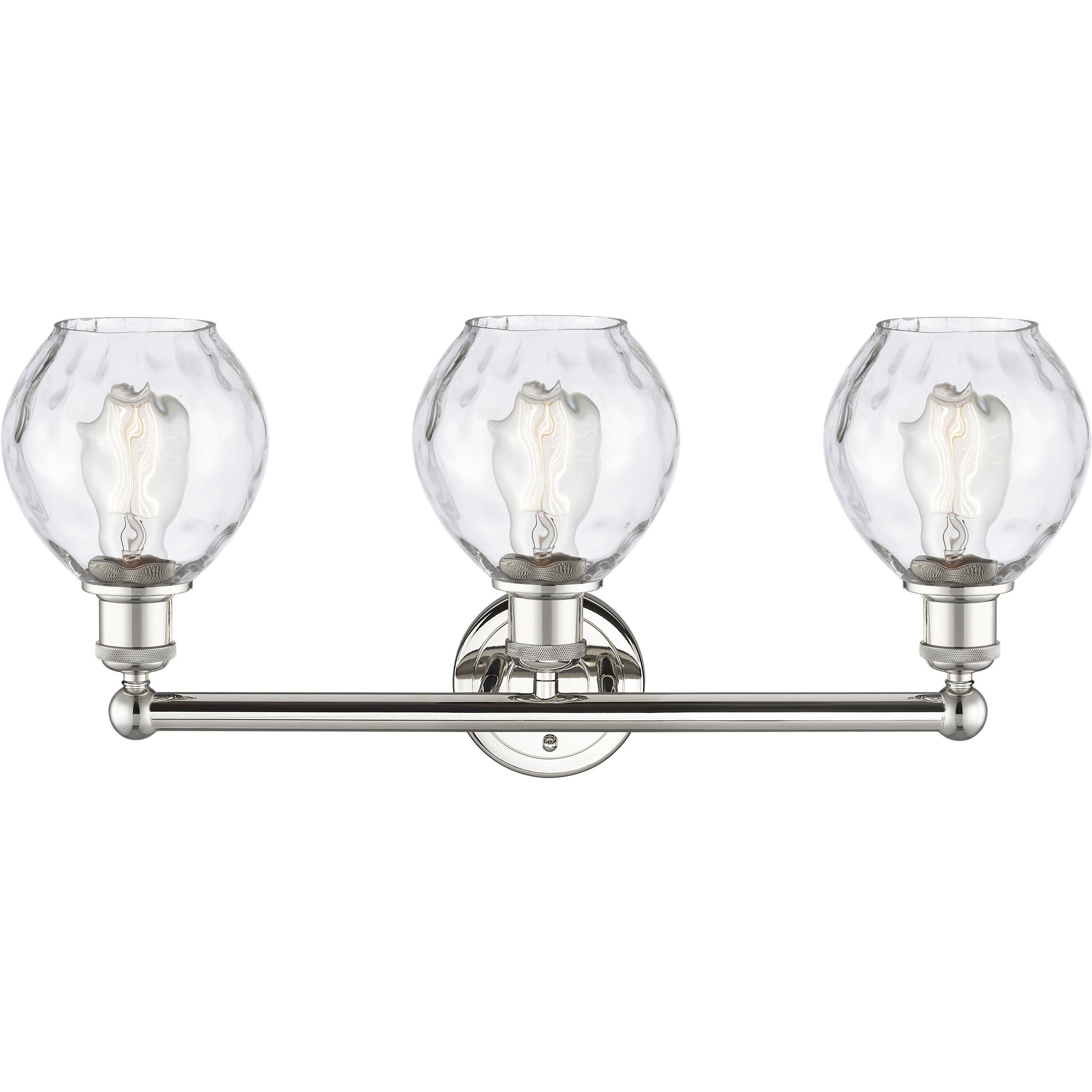 Waverly 3 Light 24 inch Polished Nickel Bath Vanity Light Wall Light