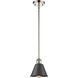 Ballston Smithfield LED 7 inch Polished Nickel Mini Pendant Ceiling Light