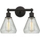 Edison Conesus 2 Light 15 inch Oil Rubbed Bronze Bath Vanity Light Wall Light