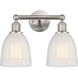 Edison Brookfield 2 Light 14.75 inch Bathroom Vanity Light