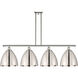 Ballston Dome LED 50.25 inch Polished Nickel Island Light Ceiling Light