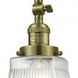 Franklin Restoration Colton LED 5.5 inch Antique Brass Mini Pendant Ceiling Light, Franklin Restoration