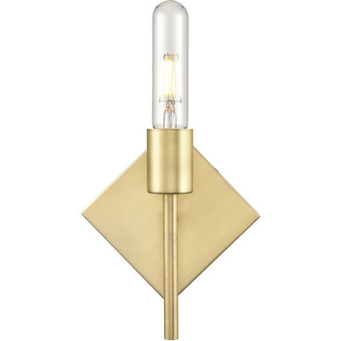 Mia LED 6.38 inch Satin Brass ADA Sconce Wall Light