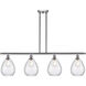 Ballston Large Waverly LED 48 inch Brushed Satin Nickel Island Light Ceiling Light, Ballston