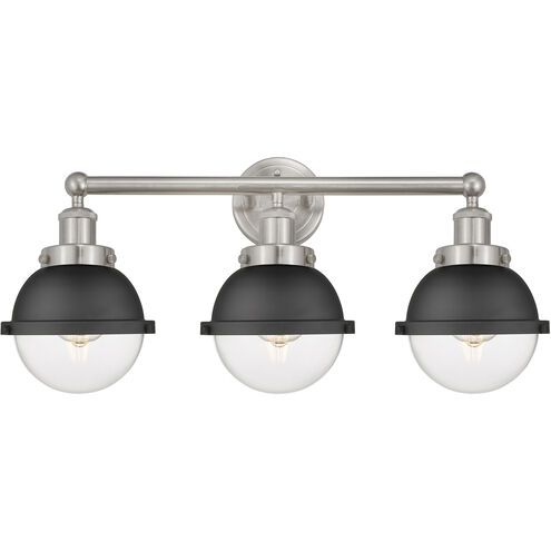 Hampden 3 Light 25.25 inch Brushed Satin Nickel Bath Vanity Light Wall Light