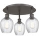 Salina 3 Light 16.75 inch Oil Rubbed Bronze Flush Mount Ceiling Light