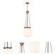 Beacon 1 Light 14 inch Antique Copper Pendant Ceiling Light