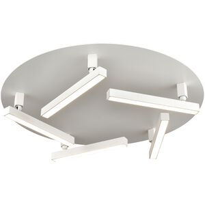 Gammahydrae LED 14.25 inch Matte White Flush Mount Ceiling Light