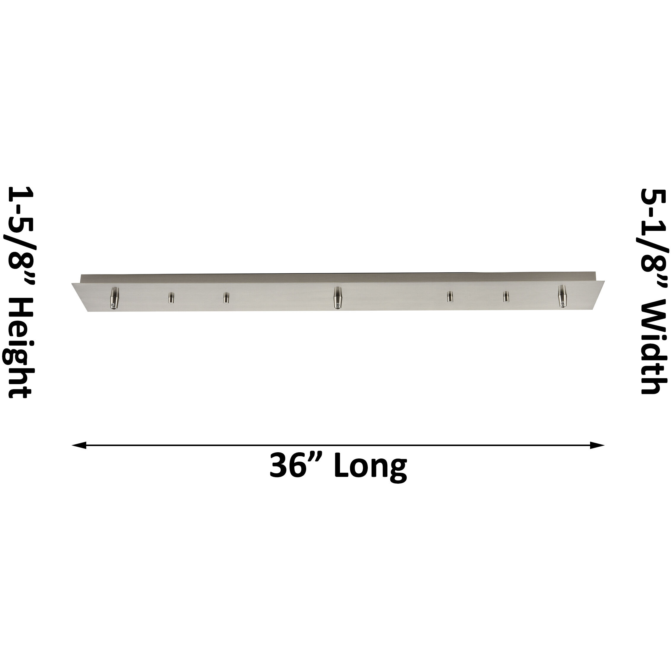 Whitney X-Large Bell 3 Light 36 inch Matte Black Linear Pendant Ceiling Light, Whitney