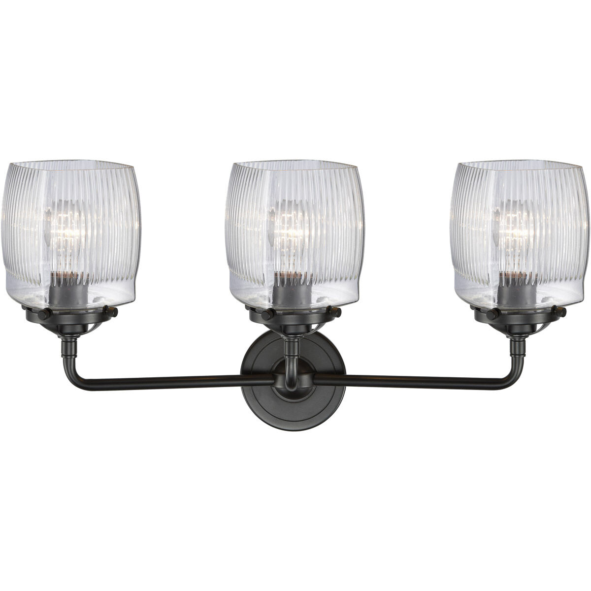 Nouveau Colton LED 24 inch Oil Rubbed Bronze Bath Vanity Light Wall Light, Nouveau