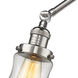 Bellmont LED 14 inch Satin Nickel Flush Mount Ceiling Light in Brushed Satin Nickel, Franklin Restoration