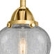 Nouveau 2 Geneseo LED 25 inch Satin Gold Bath Vanity Light Wall Light