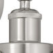 Fulton 1 Light 6.5 inch Brushed Satin Nickel Sconce Wall Light
