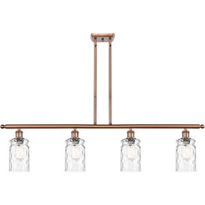 Ballston Candor LED 48 inch Antique Copper Island Light Ceiling Light, Ballston