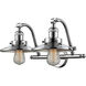 Franklin Restoration Railroad LED 18 inch Polished Chrome Bath Vanity Light Wall Light, Franklin Restoration
