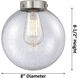 Beacon 3 Light 24.5 inch Polished Chrome Bath Vanity Light Wall Light