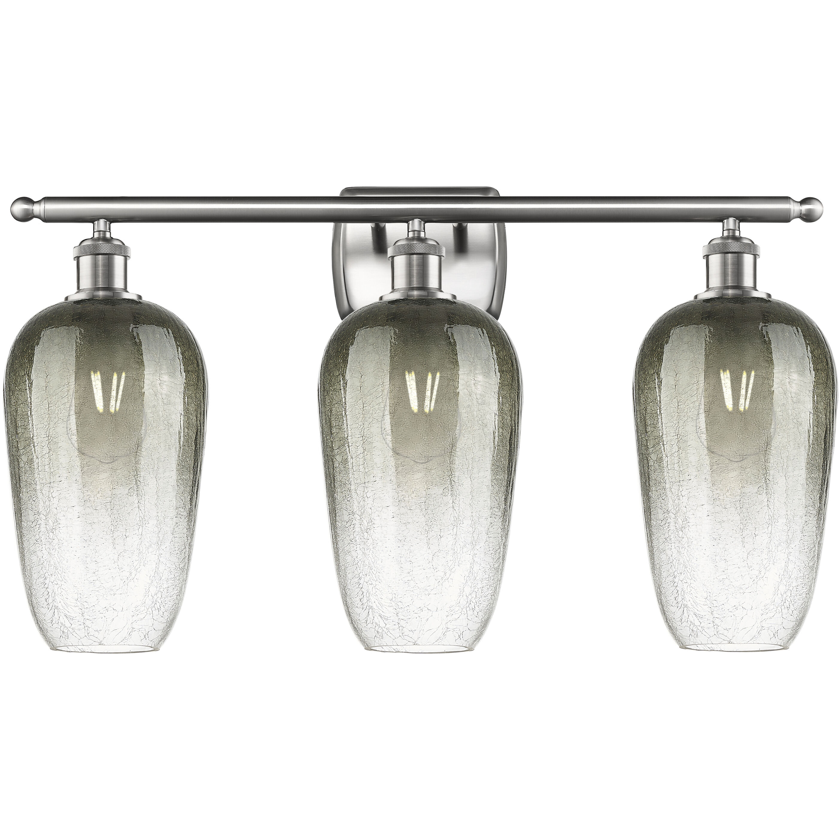 Ballston Brookhaven Flute 3 Light 27.00 inch Bathroom Vanity Light