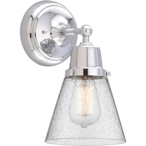 Aditi Small Cone 1 Light 6.25 inch Polished Chrome Sconce Wall Light, Aditi