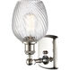 Ballston Salina LED 5 inch Polished Nickel Sconce Wall Light, Ballston
