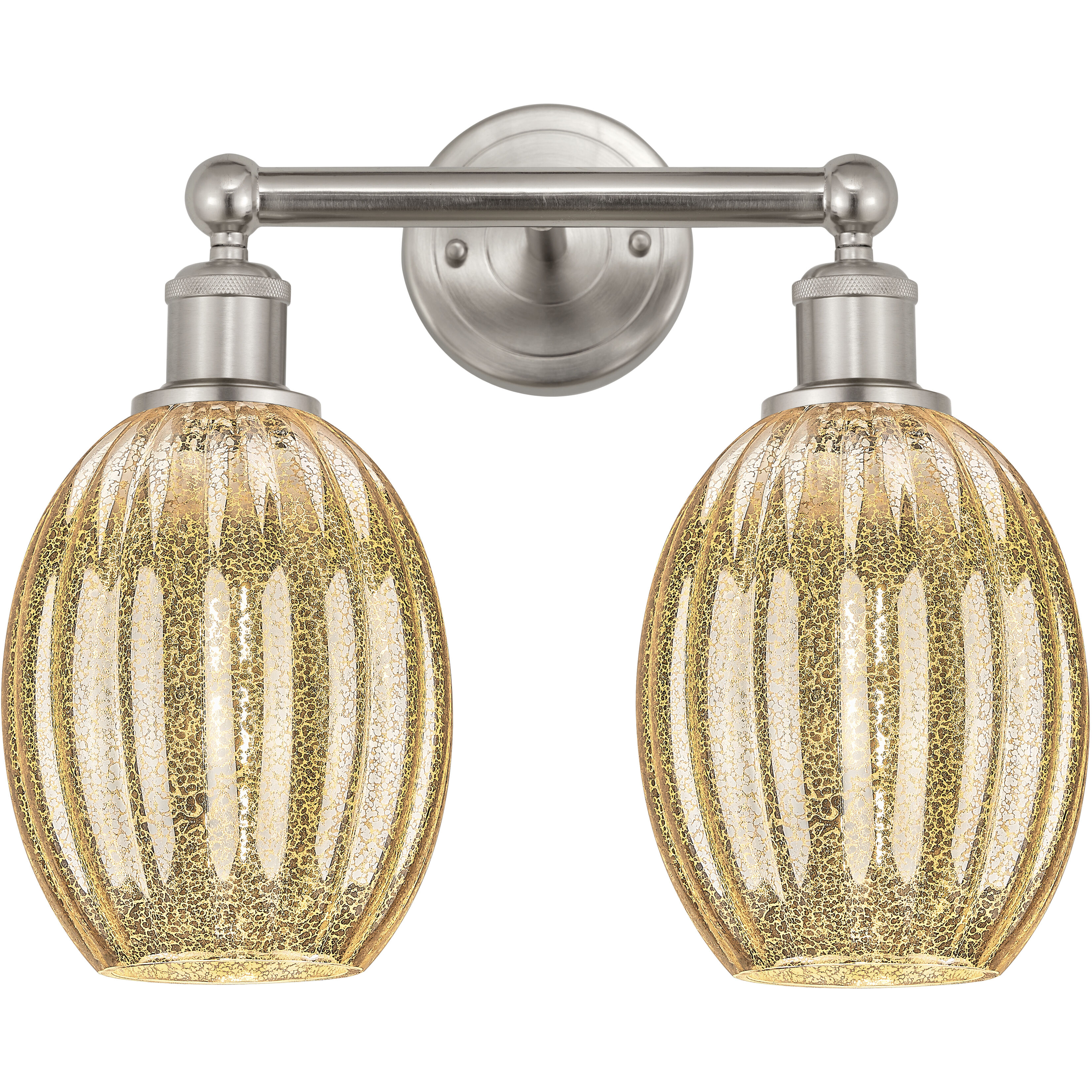 Edison Preston 2 Light 15.25 inch Bathroom Vanity Light