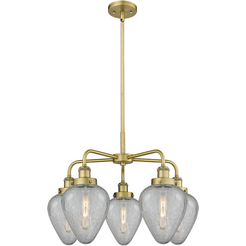 Geneseo 5 Light 24 inch Brushed Brass Chandelier Ceiling Light