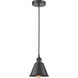 Edison Smithfield LED 7 inch Matte Black Mini Pendant Ceiling Light