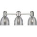 Downtown Urban Lawton Bell 3 Light 24.00 inch Bathroom Vanity Light