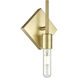 Mia LED 6.38 inch Satin Brass ADA Sconce Wall Light