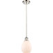 Ballston Eaton 1 Light 6 inch Polished Nickel Mini Pendant Ceiling Light, Ballston