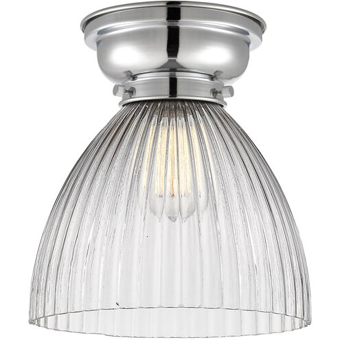 Aditi Seneca Falls LED 10 inch Polished Chrome Flush Mount Ceiling Light, Aditi