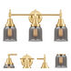 Caden 3 Light 23 inch Satin Gold Bath Vanity Light Wall Light