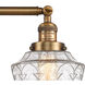 Franklin Restoration Bullet 3 Light 34 inch Brushed Brass Bath Vanity Light Wall Light