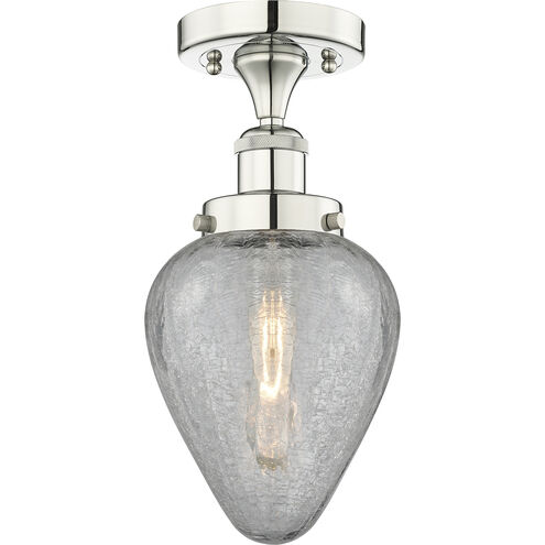 Geneseo 1 Light 6 inch Polished Nickel Semi-Flush Mount Ceiling Light