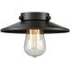 Railroad Oil Rubbed Bronze 8 inch Metal Shade